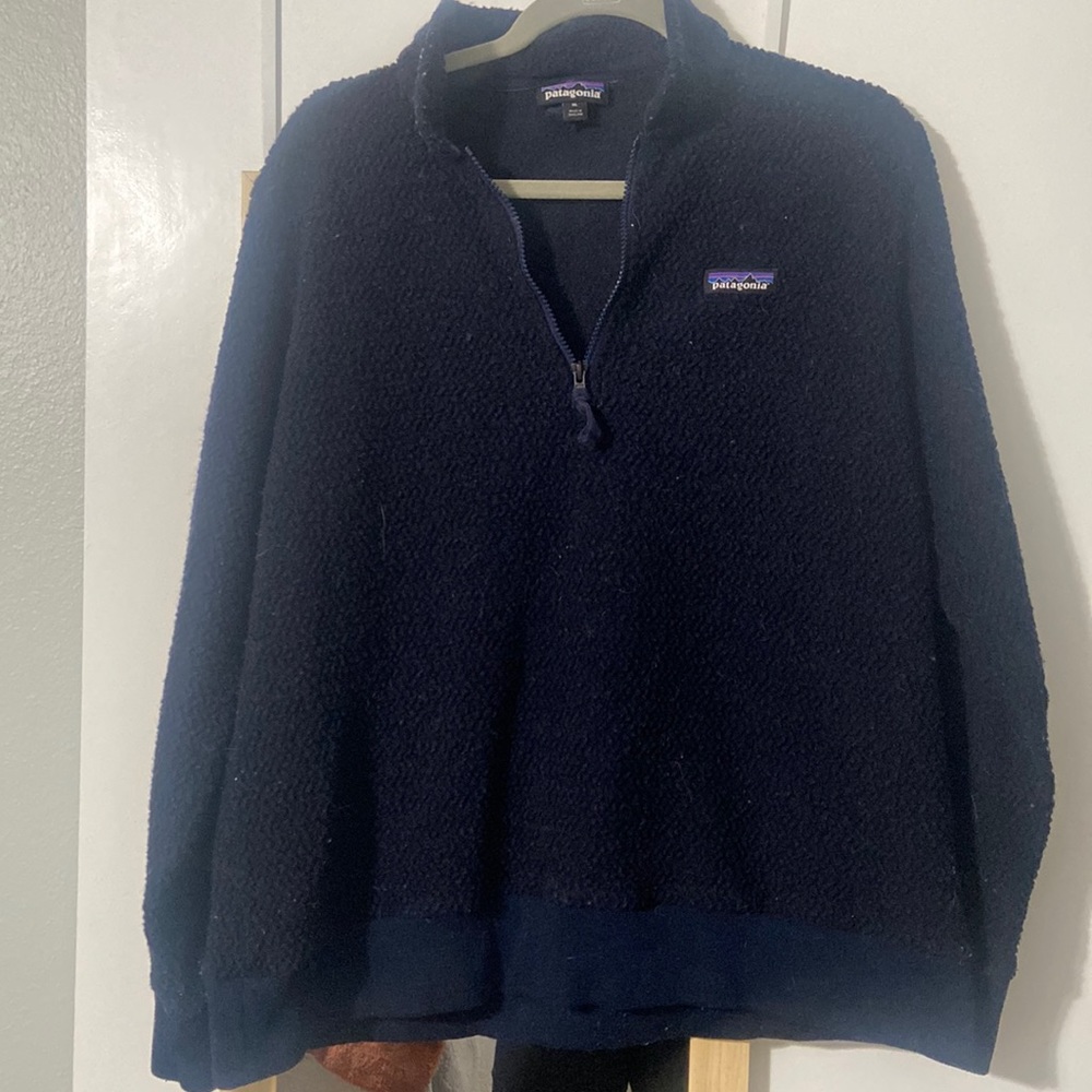 Patagonia 1/4 zip Woolyester